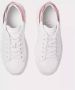 Jimmy Choo Witte leren sneakers met diamantmotief White Dames - Thumbnail 2