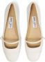 Jimmy Choo Witte platte schoenen Elegant stijl Beige Dames - Thumbnail 3