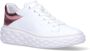 Jimmy Choo Witte leren sneakers met diamantmotief White Dames - Thumbnail 4