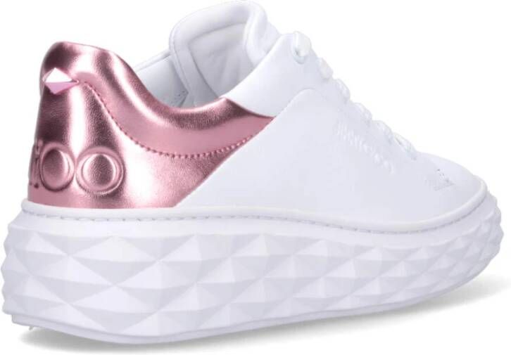 Jimmy Choo Witte Sneakers White Dames