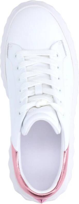 Jimmy Choo Witte Sneakers White Dames