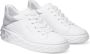 Jimmy Choo Witte Zilveren Sneakers voor een stijlvolle look White Dames - Thumbnail 2