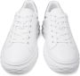 Jimmy Choo Witte Zilveren Sneakers voor een stijlvolle look White Dames - Thumbnail 4