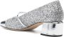 Jimmy Choo Zilver Glitter Platte Schoenen met Parel Detail Gray Dames - Thumbnail 2