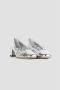 Jimmy Choo Zilveren Leren Pumps met Band Gray Dames - Thumbnail 3