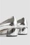 Jimmy Choo Zilveren Leren Pumps met Band Gray Dames - Thumbnail 5