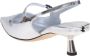 Jimmy Choo Zilveren Pumps Gestileerde Hakken Gray Dames - Thumbnail 4