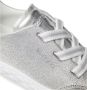 Jimmy Choo Zilveren Sneakers met Platte Rubberen Zool Gray Dames - Thumbnail 4