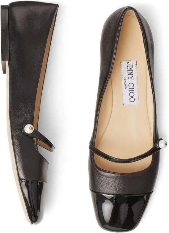 Jimmy Choo Zwarte Ballerina's voor Vrouwen Black Dames