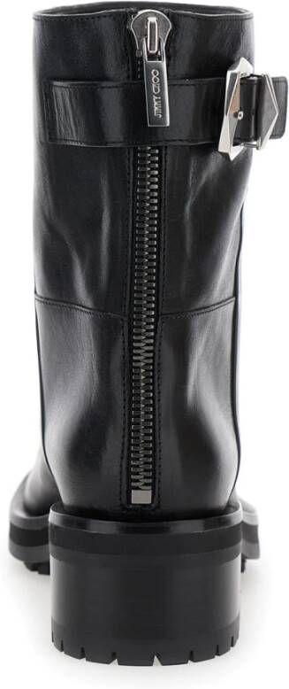 Jimmy Choo Zwarte Brooklyn Laarzen Black Dames