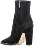 Jimmy Choo Zwarte Enkellaarsjes Mavin 100 Black Dames - Thumbnail 3