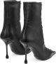 Jimmy Choo Zwarte enkellaarsjes met hak voor vrouwen Black Dames - Thumbnail 9