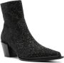 Jimmy Choo Zwarte Glitter Western Stijl Laarzen Black Dames - Thumbnail 2