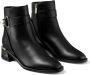 Jimmy Choo Zwarte Kalfsleren Band Teen Booties Black Dames - Thumbnail 2