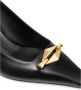 Jimmy Choo Zwarte Kalfsleren Sandalen Black Dames - Thumbnail 3