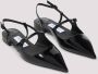 Jimmy Choo Zwarte platte schoenen voor vrouwen Black Dames - Thumbnail 4