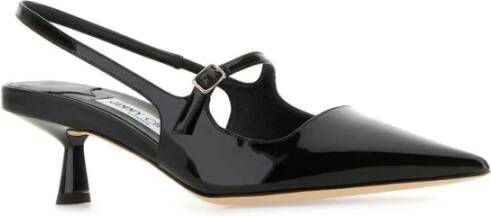 Jimmy Choo Zwarte leren Didi pumps Black Dames