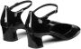 Jimmy Choo Zwarte Leren Gesp-Sluiting Enkelband Schoenen Black Dames - Thumbnail 5