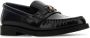 Jimmy Choo Zwarte Leren Flats met Kettingdetail Black Dames - Thumbnail 16