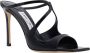 Jimmy Choo Zwarte Leren Stiletto Sandalen Black Dames - Thumbnail 2