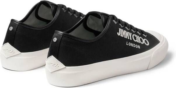 Jimmy Choo Zwarte Palmamcyeb Sneakers Black Heren