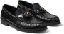 Jimmy Choo Addie Loafers met Gouden Hardware Black Dames - Thumbnail 7