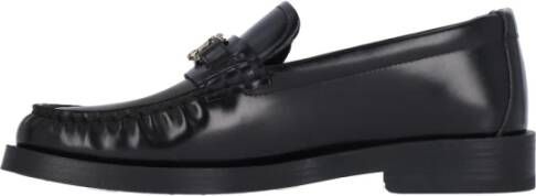 Jimmy Choo Zwarte Platte Mocassini Schoenen Black Dames