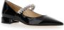 Jimmy Choo Elegante Platte Schoenen voor Vrouwen Black Dames - Thumbnail 12