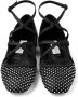 Jimmy Choo Zwarte platte schoenen met kristalmesh Black Dames - Thumbnail 13