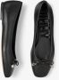 Jimmy Choo Zwarte platte schoenen met versierde strik Black Dames - Thumbnail 5