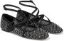 Jimmy Choo Zwarte platte schoenen voor vrouwen Black Dames - Thumbnail 2