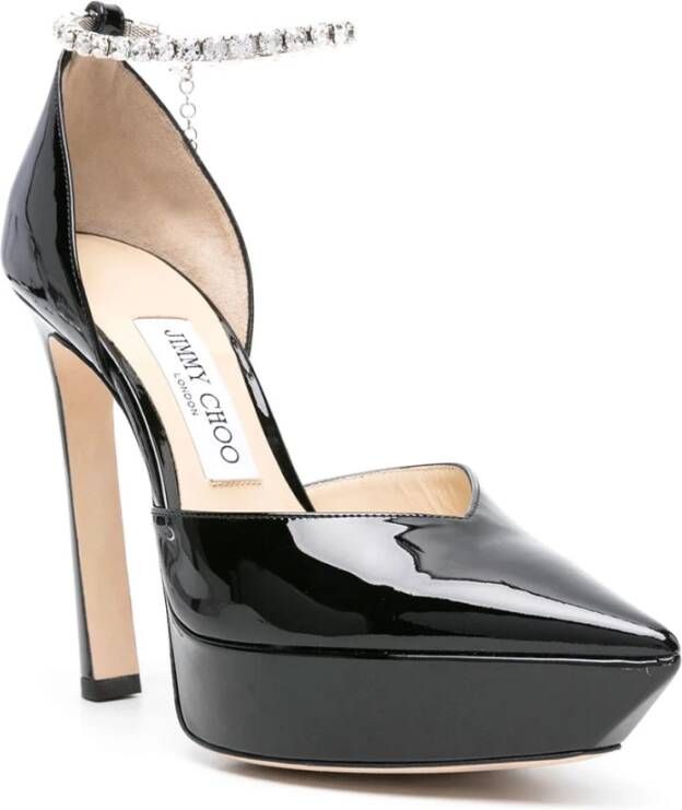 Jimmy Choo Zwarte Pump Schoenen Black Dames