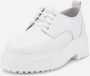 JoDis Jaren 70 Memphis Lace Up Schoen White Dames - Thumbnail 2