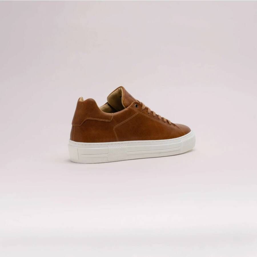 JoDis Klassieke Cognac Sneaker Brown Heren