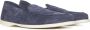 John Lobb Blauwe Suède Loafer Schoenen Blue Heren - Thumbnail 2