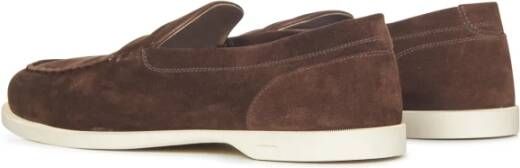 John Lobb Bruine Loafer Schoenen Elegant Stijlvol Brown Heren