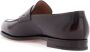 John Lobb Donker Leren Oxford Schoenen Taps Design Brown Heren - Thumbnail 3