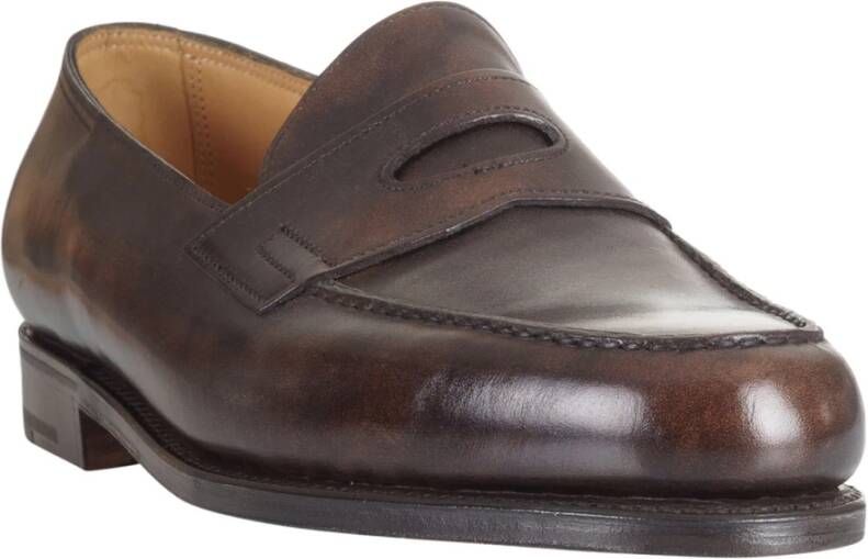 John Lobb Donkerbruin Museum Kunstzolen Brown Heren