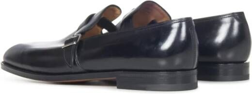 John Lobb Zwarte Loafer Schoenen voor Mannen Black Heren