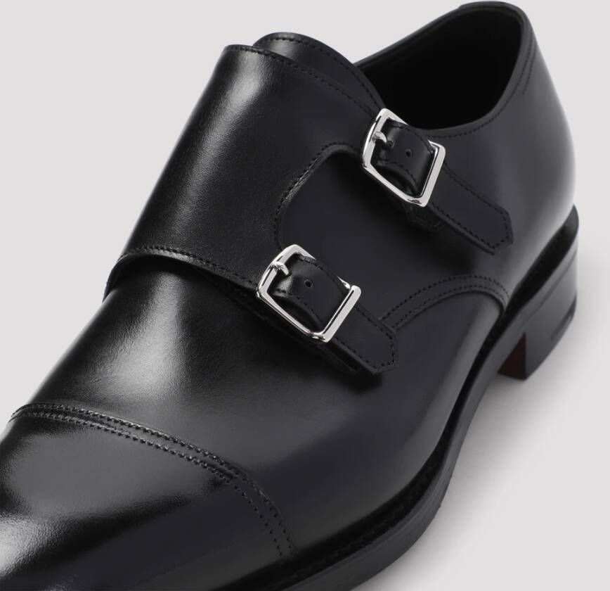 John Lobb Zwarte William Leren Schoenen Black Heren