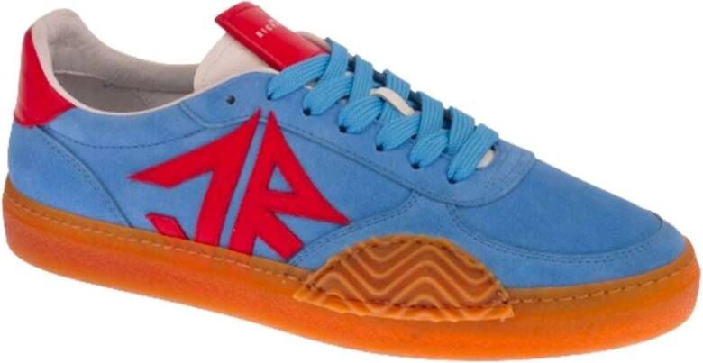 John Richmond Bicolor Logo Geborduurde Sneakers Multicolor Heren