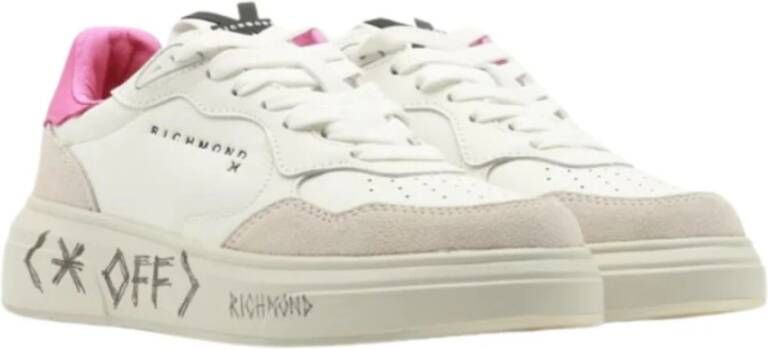 John Richmond Dames Sneakers Trendy Stijl White Dames