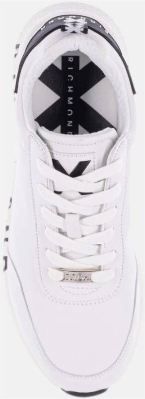 John Richmond Heren Leren Sneakers White Heren