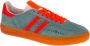 John Richmond Leren Sneakers met Zijlogo en Banden Multicolor Heren - Thumbnail 2