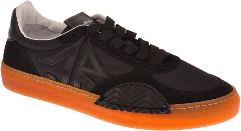 John Richmond Sneakers met geborduurd logo en rubberen zool Black Heren