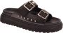 John Richmond Studded High Sole Sandal Black Heren - Thumbnail 2