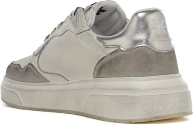 John Richmond Suede Sneakers in IJs Kleur White Dames