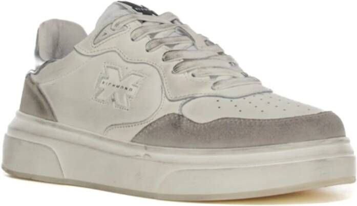 John Richmond Suede Sneakers in IJs Kleur White Dames