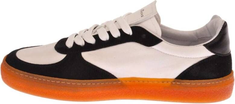 John Richmond Tricolor Logo Sneakers Ronde Neus Rubberen Zool Multicolor Heren