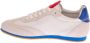 John Richmond Tricolor Logo Sneakers Ronde Neus Vetersluiting Rubberen Zool Multicolor Heren - Thumbnail 5